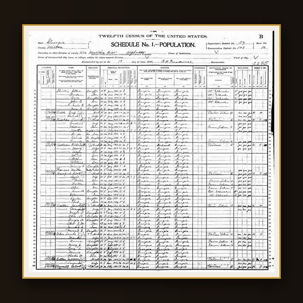 Census page